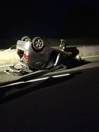 Cherasco, incidente sulla tangenziale di Bra: coinvolte due autovetture