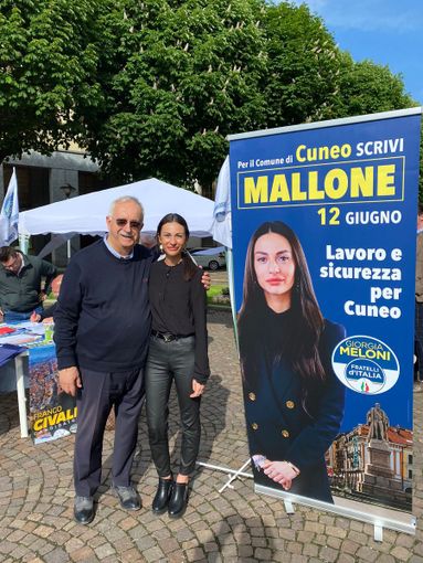 Noemi Mallone con Franco Civallero