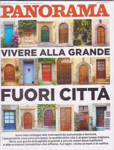 La copertina del numero 34 di "Panorama", al cui interno si parla di Mondovì La copertina del numero 34 di "Panorama", al cui interno si parla di Mondovì