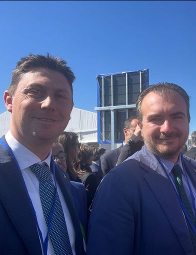 Paolo Demarchi con RIccardo Molinari Paolo Demarchi con RIccardo Molinari