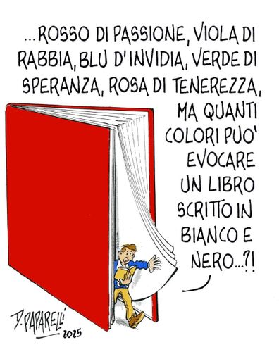 La vignetta della settimana: Paparelli e la febbre da Scrittorincittà La vignetta della settimana: Paparelli e la febbre da Scrittorincittà