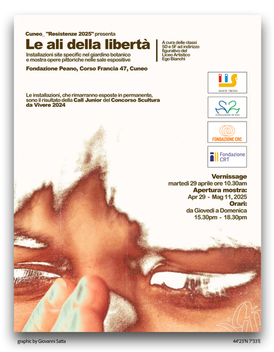 “Le ali della Libertà”, la Fondazione Peano ospita installazioni e mostra per l’ottantesimo anniversario della Liberazione