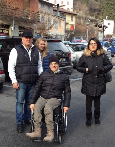 Disabili ad Ormea: il tour di Francesco promuove, con qualche riserva, la cittadina