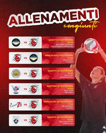 PALLAVOLO A1F / Granda Volley, a settembre sei allenamenti congiunti verso l'esordio in campionato