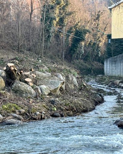 Mondovì, iniziati i lavori di manutenzione sul torrente Ermena