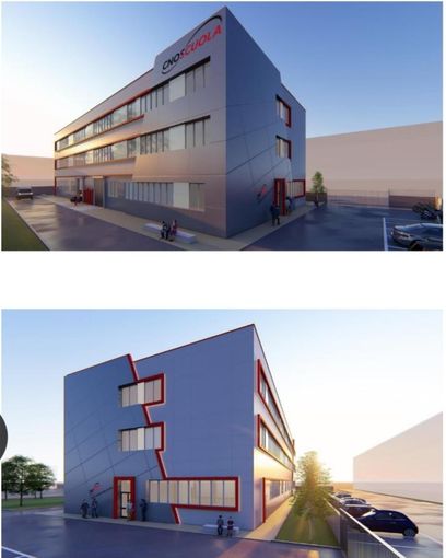 Il rendering del nuovo edificio dei Salesiani di Fossano Il rendering del nuovo edificio dei Salesiani di Fossano