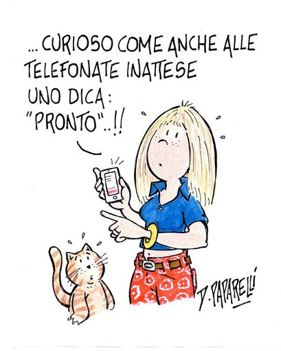 Se vuoi leggere l'articolo che parla di telefoni, premi uno...