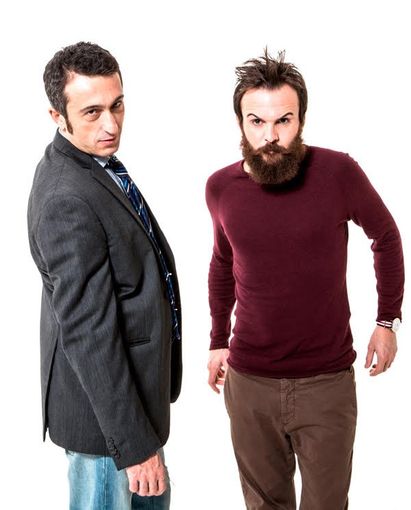Il duo comico Sinisi e Bugatti