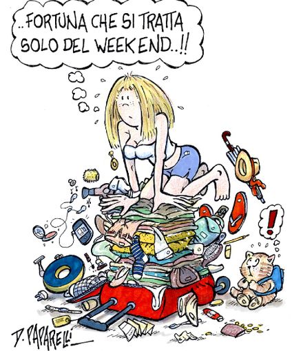 Preparare le valigie, che stress! Preparare le valigie, che stress!