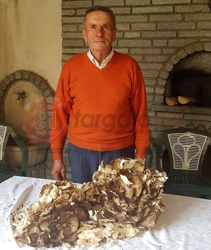 Aldo Genre posa con l'esemplare di "ürein" Aldo Genre posa con l'esemplare di "ürein"