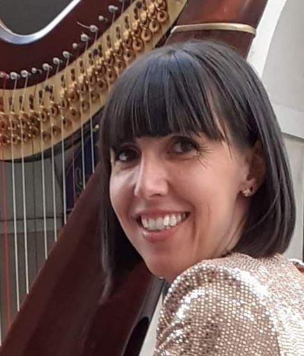 L'arpista di Cuneo Valentina Meinero al primo "World Harp Day" della storia