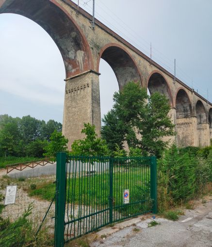 L'area riqualificata della ex rifiuteria L'area riqualificata della ex rifiuteria