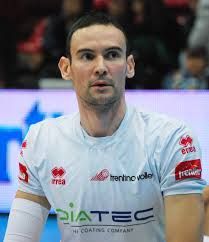 Giacomo Sintini con la maglia del Trento Volley Giacomo Sintini con la maglia del Trento Volley