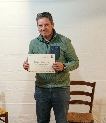 Il vincitore Mario Casella Il vincitore Mario Casella