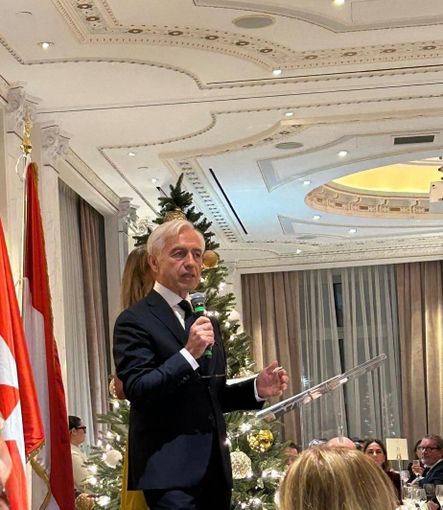 Sua Eccellenza Alberto di Luca, Ambasciatore del Sovrano Militare Ordine di Malta presso il Principato di Monaco