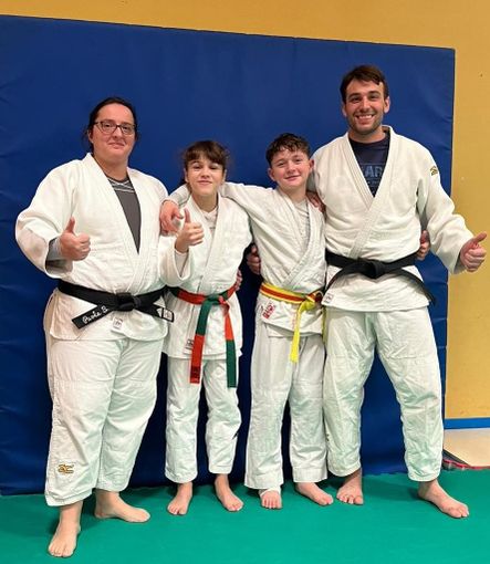 Aurora Dell'Aquila e Matteo Mandrile al "Grand Slam di Natale" a Leinì