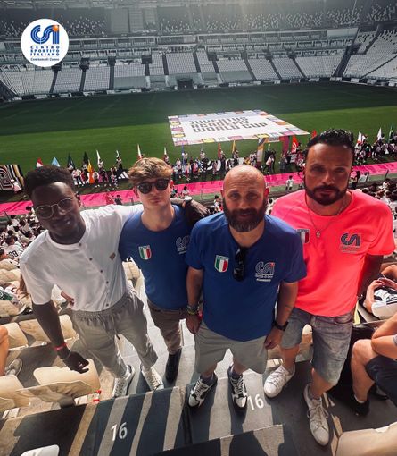 Nella foto (da sinistra): Ngolo, Verra, Grassi, Prattichizzo