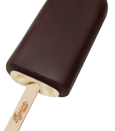 Il famoso Pinguino della Gelati Pepino 1938: il primo stecco gelato da passeggio (Foto gelatipepino.it)