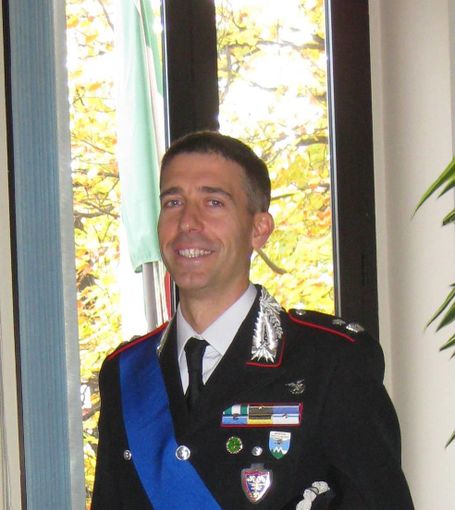 Il maggiore Stefano Gerbaldo è il nuovo comandante dei Carabinieri Forestali di Cuneo