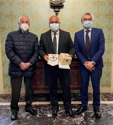 Ricevuto ad Alba Giuseppe Antoci, simbolo della lotta alla mafia