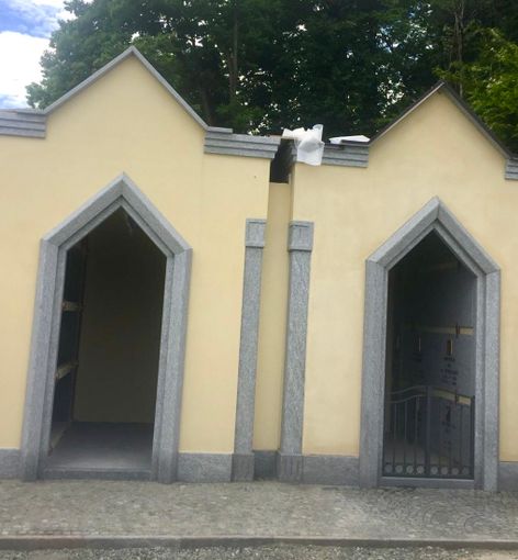 Tombe nel cimitero di Castellar - Saluzzo