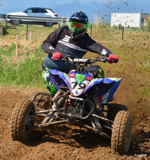 Quad, Daniel Dalmasso terzo in gara uno a Romano Canavese