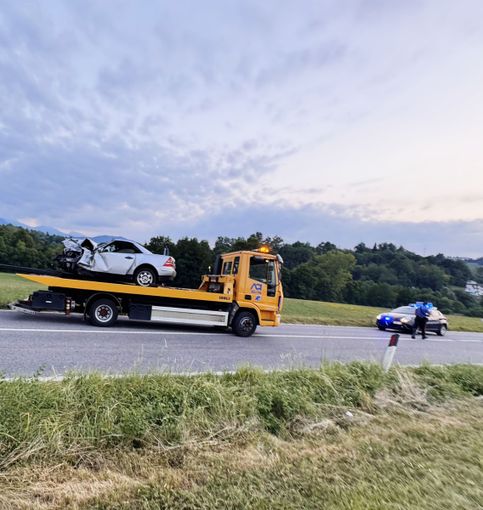 Tre feriti in un frontale sulla Statale 28 a Vicoforte
