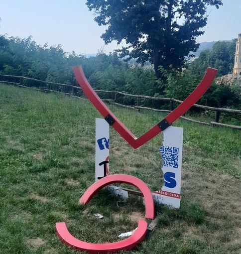 Vandalizzato il cuore dell'Avis a Ceva nell'area del Campanone Vandalizzato il cuore dell'Avis a Ceva nell'area del Campanone