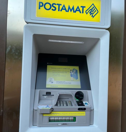 A Lesegno arriva un atm Postamat grazie al progetto Polis A Lesegno arriva un atm Postamat grazie al progetto Polis
