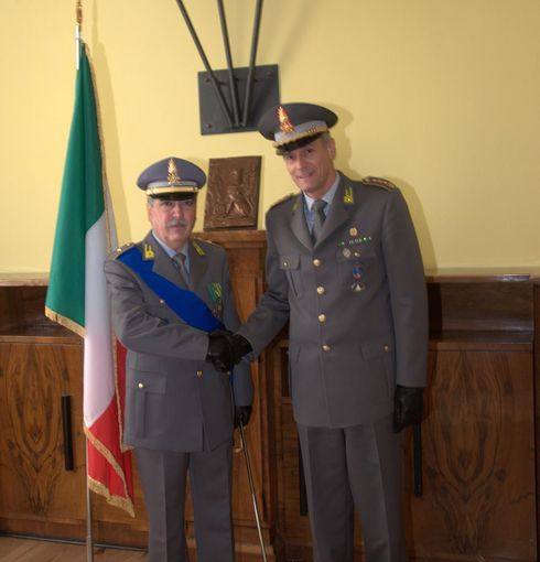 Nomina a Sottotenente della riserva di complemento della Guardia di Finanza del Luogotenente Giuseppe Ortu