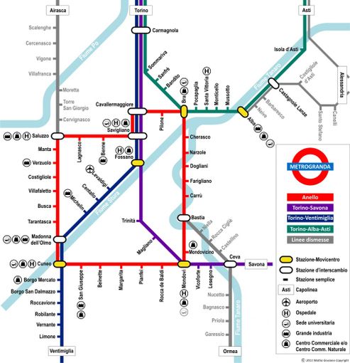 Un anello ferroviario di 160 chilometri: il sogno di MetroGranda è stato abbandonato?