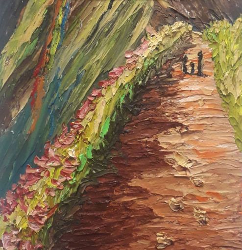 Dipinto dell'artista Fabrizio Oberti