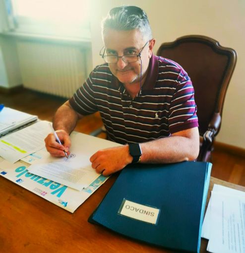 Giampiero Pettiti sindaco di Verzuolo Giampiero Pettiti sindaco di Verzuolo