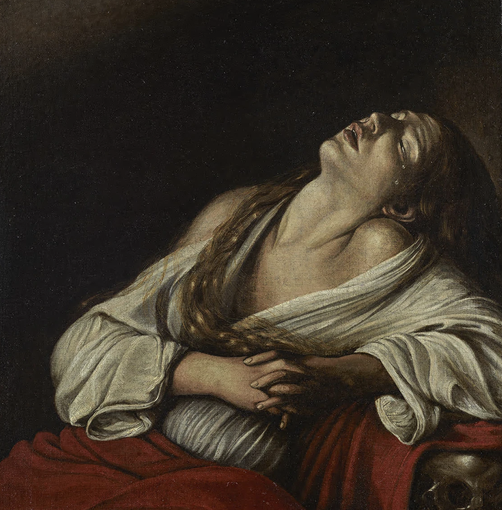 La Maddalena in estati di Caravaggio La Maddalena in estati di Caravaggio