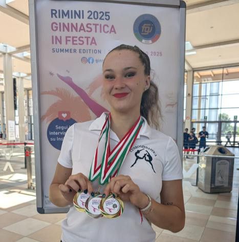 Numerose medaglie per Cuneoginnastica alle finali nazionali dei Campionati Italiani Silver di Rimini Numerose medaglie per Cuneoginnastica alle finali nazionali dei Campionati Italiani Silver di Rimini