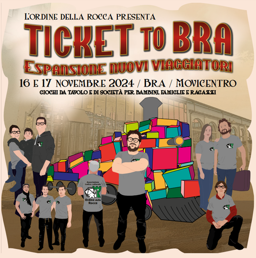 Bra è pronta ad accogliere la seconda edizione di "Ticket to Bra" Bra è pronta ad accogliere la seconda edizione di "Ticket to Bra"