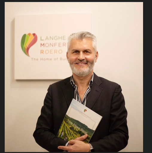 Mariano Rabino, presidente di Ente Turismo Langhe Monferrato Roero Mariano Rabino, presidente di Ente Turismo Langhe Monferrato Roero