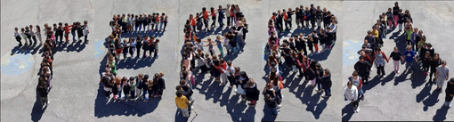 La primaria di Ceva realizza un flshmob per la Giornata dela Terra [VIDEO]