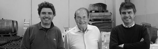 Giampiero Bovone coi figli Pierfranco e Gian Nicola