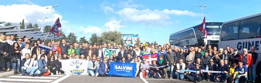 Più di 240 presenze cuneesi alla manifestazione indetta da Matteo Salvini a Roma