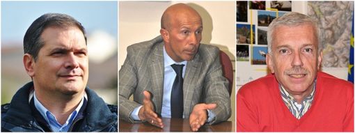 Da sinistra, Donalisio, Dovetta e Marengo Da sinistra, Donalisio, Dovetta e Marengo