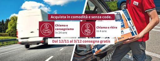 BRICOCENTER di Cuneo propone "chiama e consegniamo" e "chiama e ritira" BRICOCENTER di Cuneo propone "chiama e consegniamo" e "chiama e ritira"
