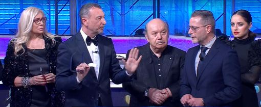 Un momento dell'estrazione durante il programma "I soliti ignoti"