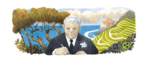 Il doodle di Google a lui dedicato nel 2021 Il doodle di Google a lui dedicato nel 2021
