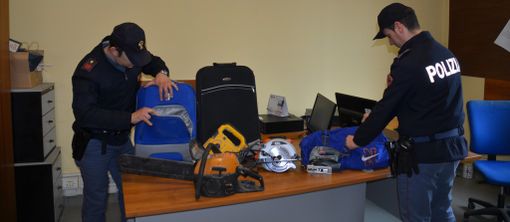 Utensili da lavoro rubati: la polizia di Stato cerca i proprietari