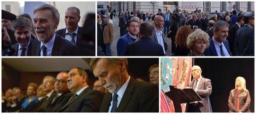 Il ministro Delrio ad Alba per l'apertura della Fiera del Tartufo