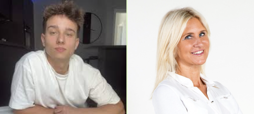 Loris Aleo e Giorgia Rocchetta