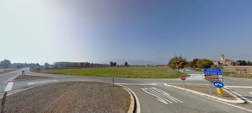 L'imbocco della Revello-Staffarda