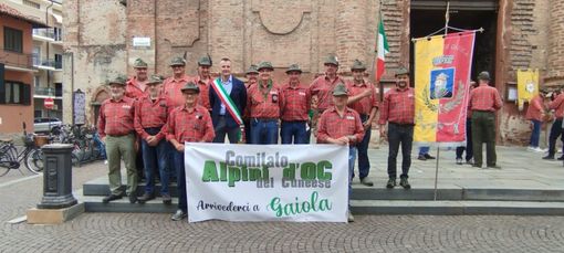 Il gruppo alpini di Gaiola Il gruppo alpini di Gaiola
