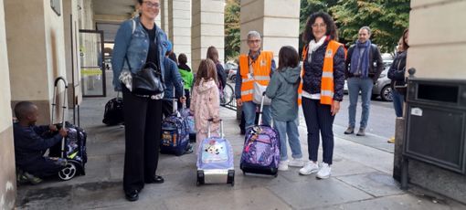A Bra si torna a scuola con il Pedibus: operative tutte le sette linee cittadine